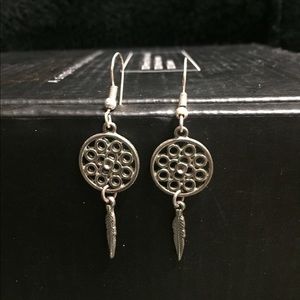 Dream catcher earrings
